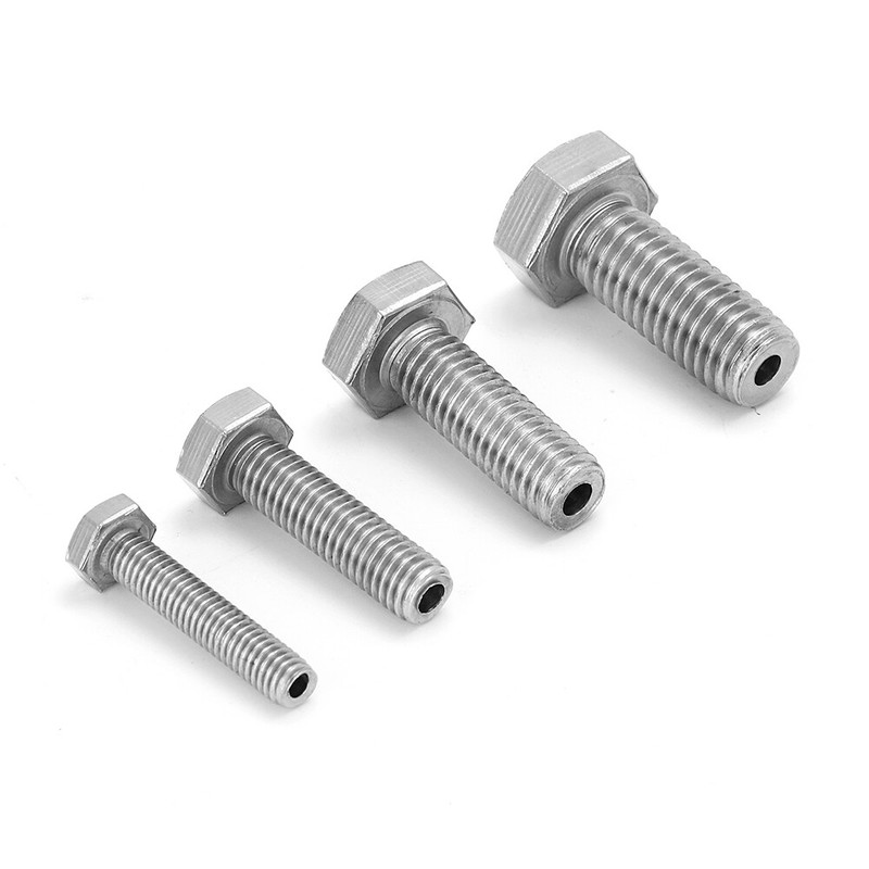 4 pack M6 M8 M10 M12 Broken Snapped Stud Drill Guide Kit Stainless steel Studs gallery