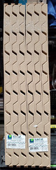 *12PACK* Suntuf Horizontal Plastic Closure Strips 24″ in Tan