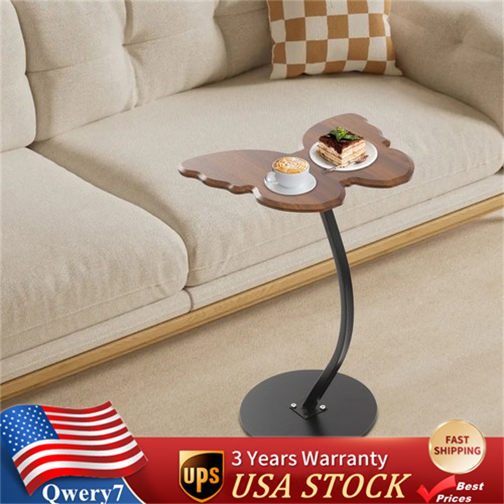22.83 in Tall End Table Sofa Side Table Multi-purpose Small Space Table gallery