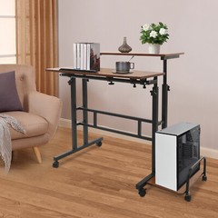 Multi Functional Foldable Desk, Modern Computer Desk, Adjustable Computer Table