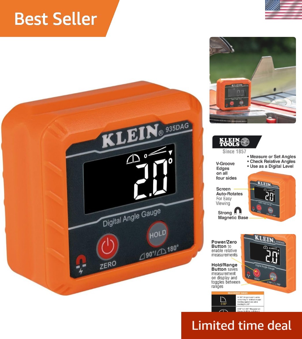 Water & Dust Resistant 935DAG Digital Level - Ideal for DIY and Professional Use gallery