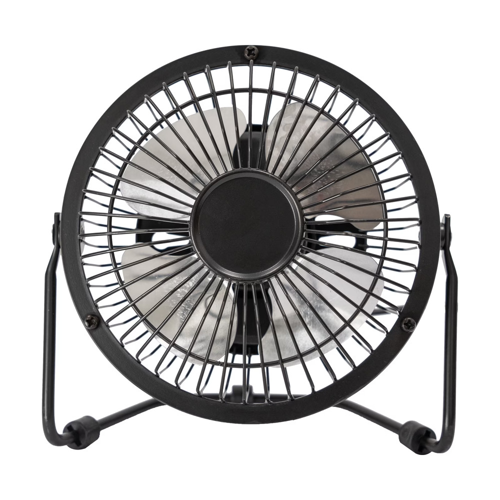 Mainstays 4" Metal USB Powered Tiltable Personal Desk Fan