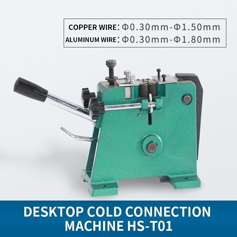 Hydraulic Cold Welding Machine Copper Aluminum Wire Cold Welding Machine HS-T01 gallery