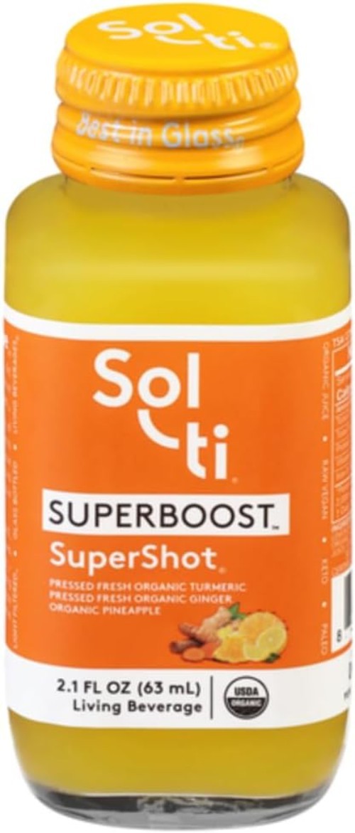 Nutritious Cold-Pressed Juice Blend - Superboost Flavor, 12 Pack, 2.1 oz Bottles gallery