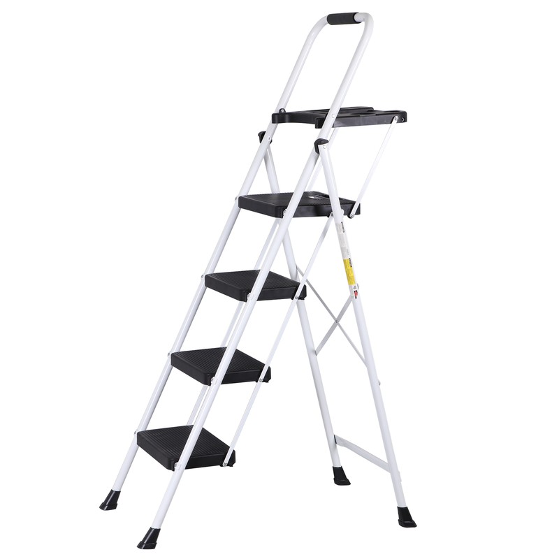 Folding Step Ladders for Home Kitchen/Closet Ladder 4 Step for Adults Non-Slip gallery