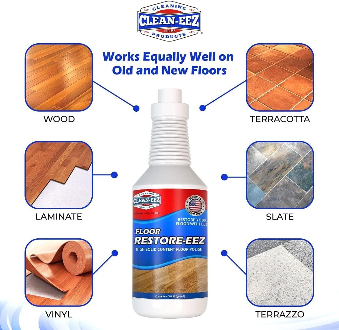 Clean-eez Ultimate Floor Restorer & Polish - Revitalize, 32 Fl Oz (Pack of 1) gallery