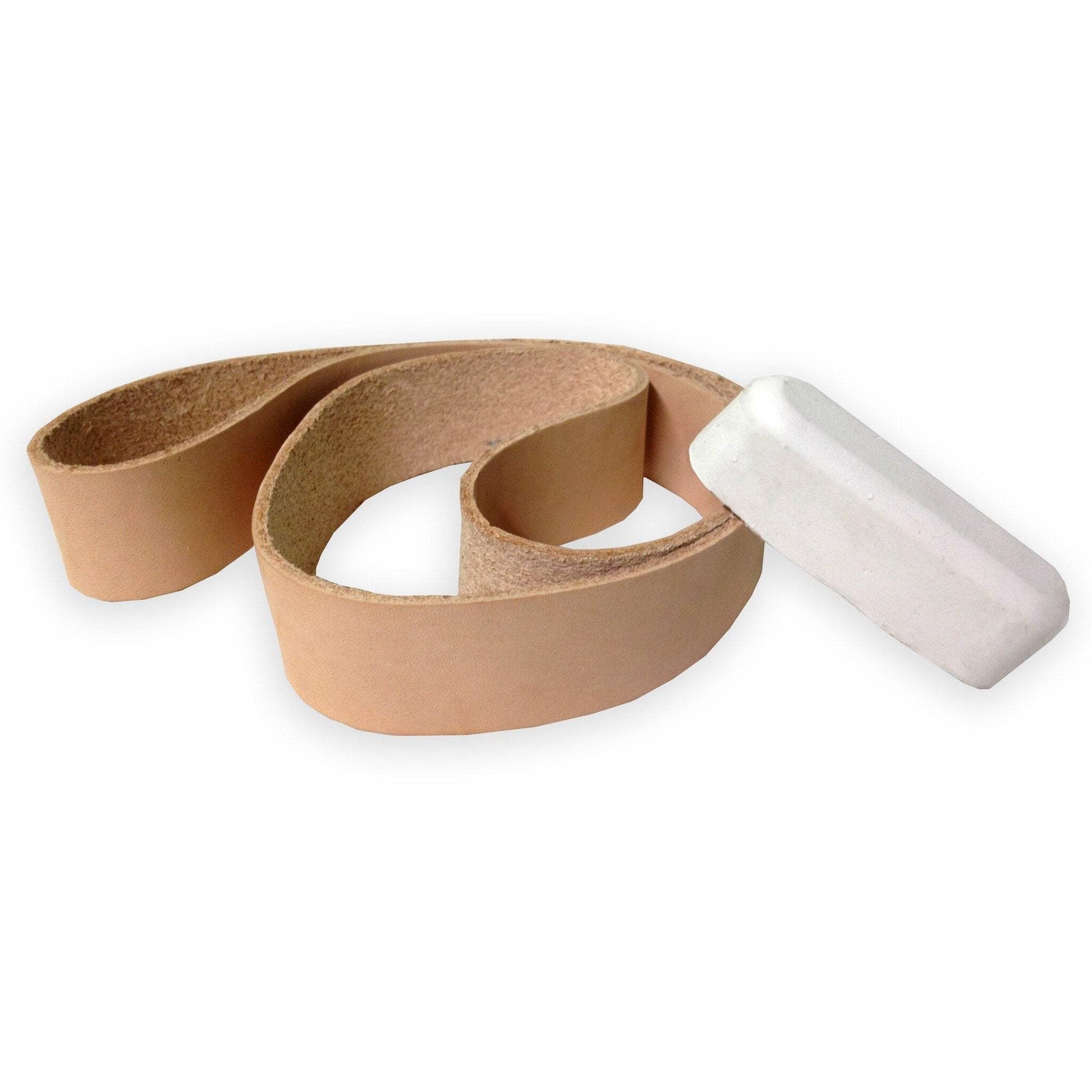 Leather Honing Stropping Belt with Compound gallery