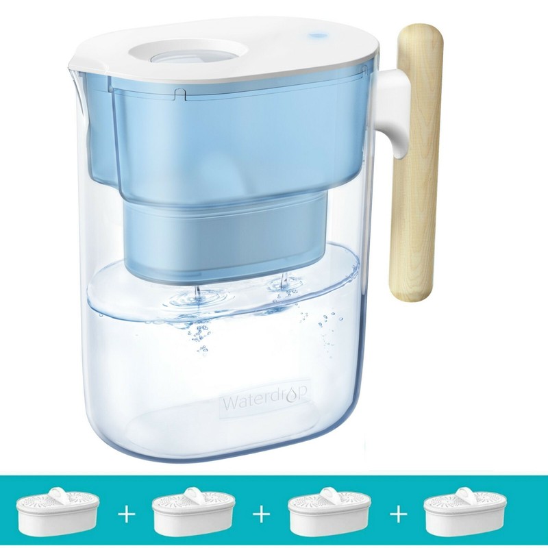 Waterdrop Chubby NSF Certified 3.5L Water Filter Jug with 4×90 Days Filter gallery