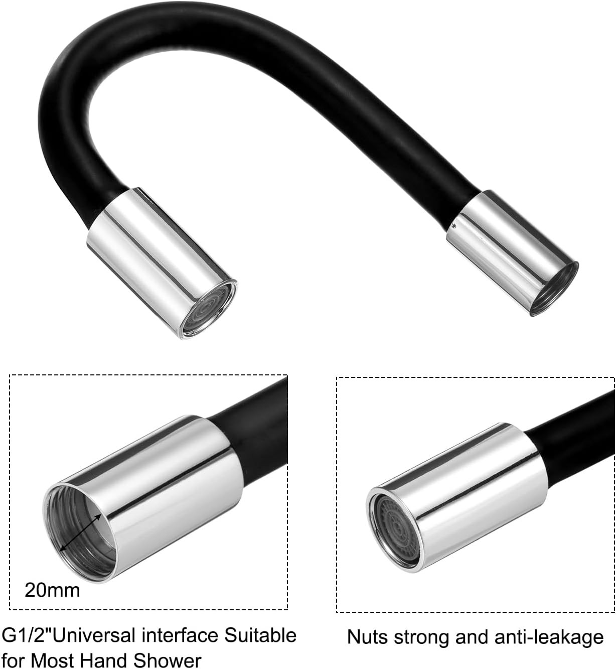 Foaming Extension Tube, Faucet Lengthen Extender, Sink Drain Extension Tube, gallery