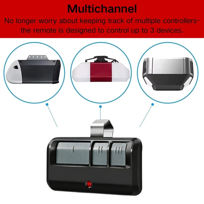 LiftMaster 893Max Remote Control - Black 1 gallery