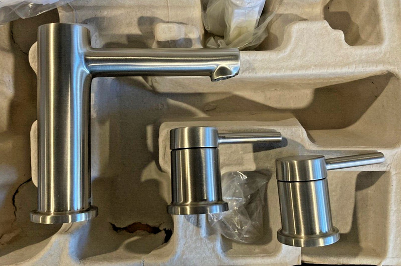 Moen T6193BN Align Two-Handle High Arc Bathroom Faucet in BRUSHED NICKEL New! gallery