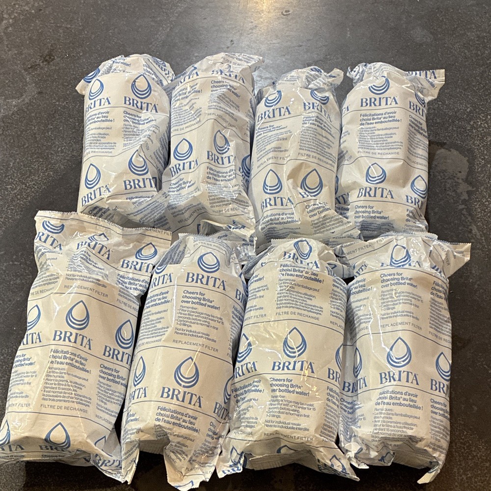 Brita Replacement Water Filter Cartridges for Maxtra+ Pack of 8 New