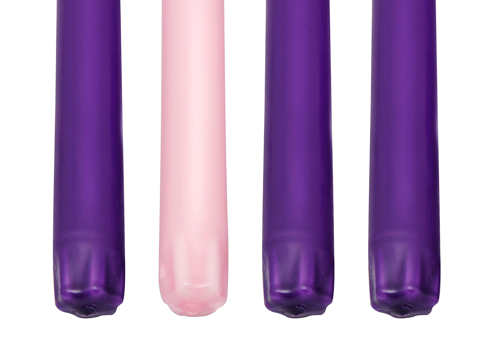Elite Christmas Products Advent Candle Set. Made in The USA Self Fitting End.... gallery