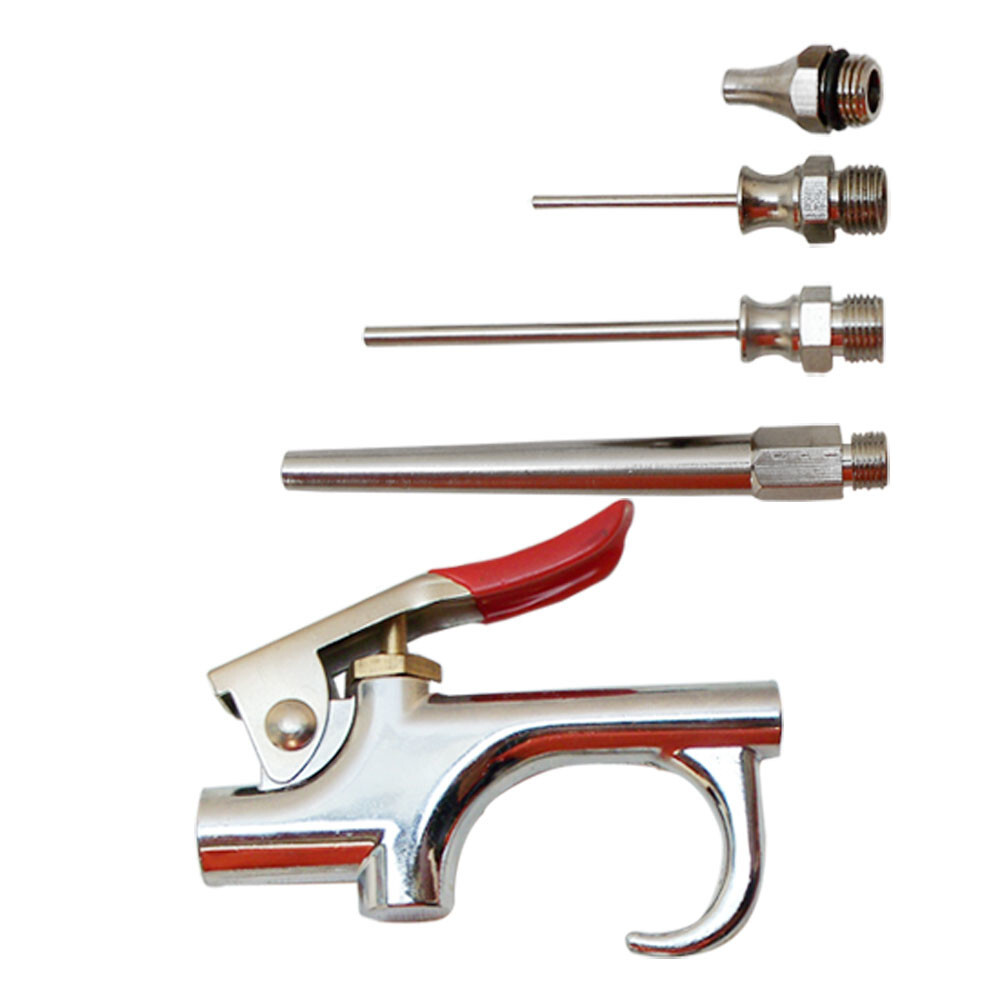 5 pc Blow Air Tool Kit Inflation Needle Nozzle Kit Blower gallery