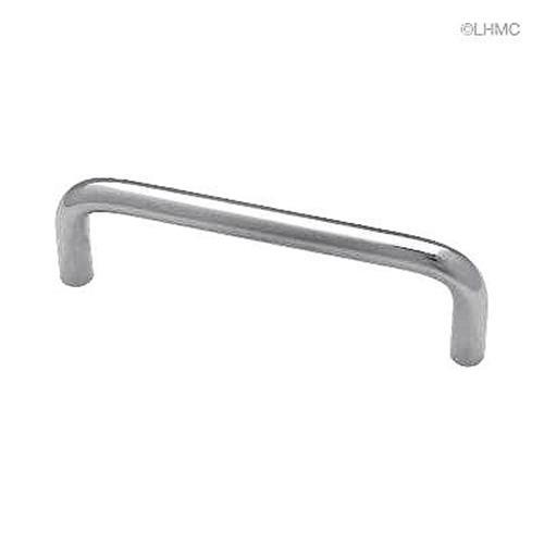 (5 Pack) 4 inch RoHS Compliant Wire Pull Chrome