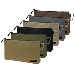Coreflex 6 Pack Tool Pouch Zipper Bag, Small Tool Bag, Multipurpose Storage