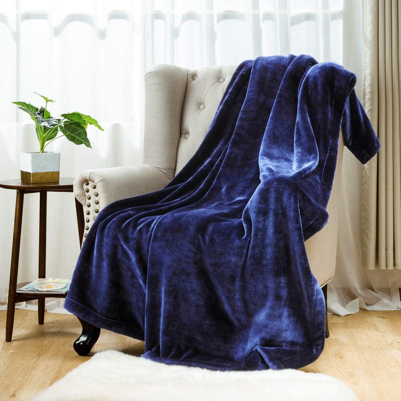 Extra Soft Fleece Throw Blanket- Large,Elegant & Warm for Bed or Emergency Needs gallery
