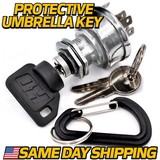 Ignition Switch fits John Deere 130 160 165 170 175 180 185 500 with 3 KEYS gallery