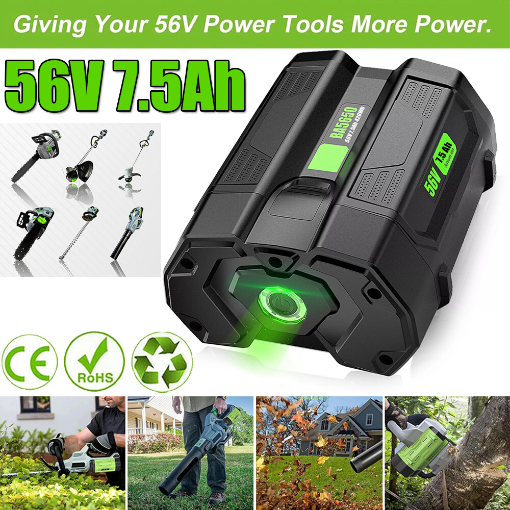 56V 7500mAh Replacement Lithium-ion Battery For EGO 56V BA1400T BA4200 BA2800 gallery