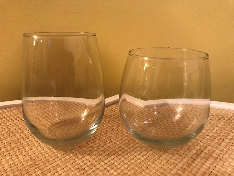 Libbey Vina Stemless Wine Glasses for Red and White Wines, Set of 11 NEW gallery