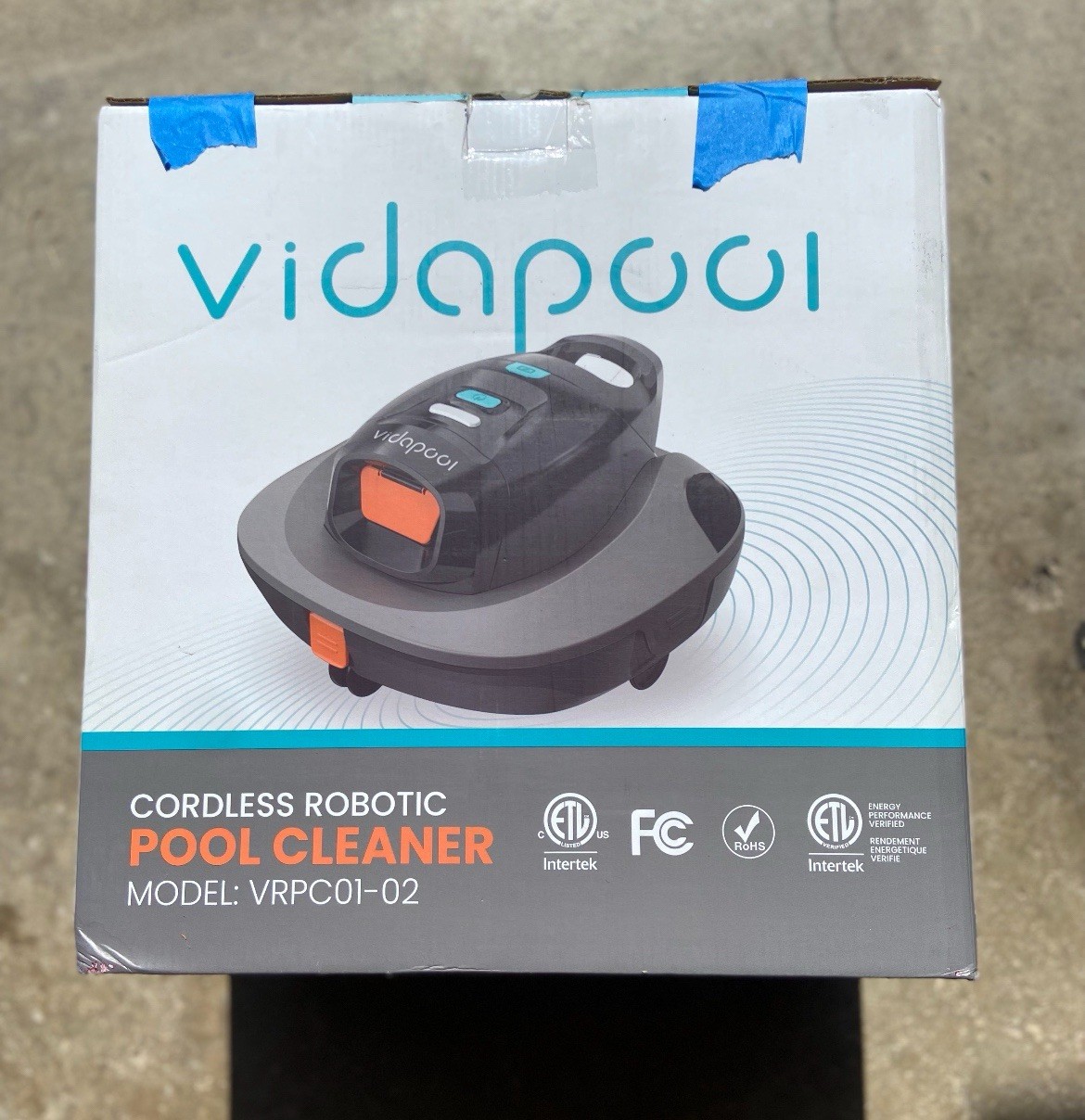 Vidapool Cordless Robotic Pool Cleaner Vacuum 90 Min Runtime Open Box Unused gallery