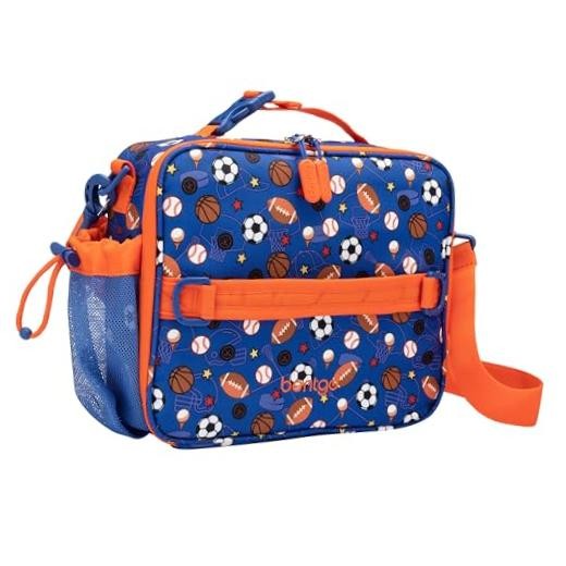 Bentgo Kids Lunch Bag - Durable, Double-Insulated Lunch Bag for Kids 3+; Sports