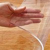 40X62 Inch Clear Table Cover Protector 1.5Mm Thick Plastic Crystal Table Pad Des gallery