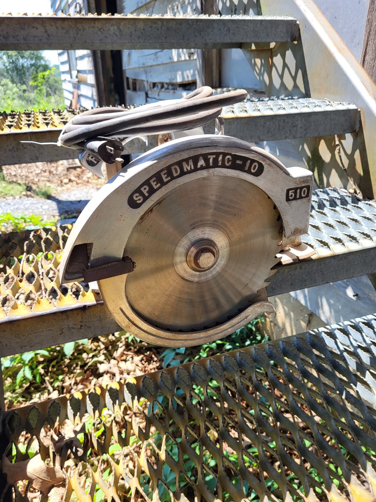 Rockwell Speedmatic-10 Model 510 Circular Saw 10-1/4" Blade Heavy Duty 115V Set gallery