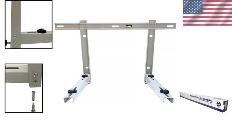 Mini Split Wall Mounting Bracket for Heat Pumps Cooling Units Up to 352lbs gallery