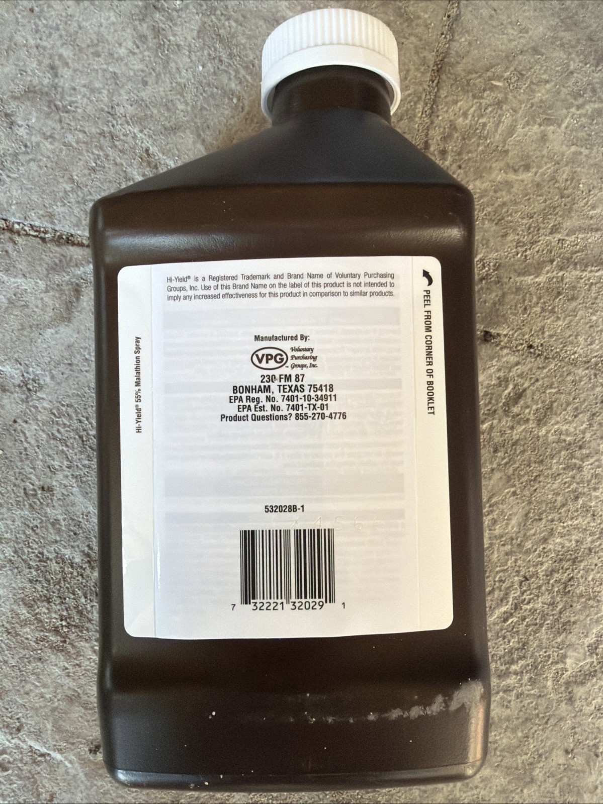Hi-Yield 55% Malathion Spray Liquid Concentrate For Outdoor Garden Use 32 fl oz gallery