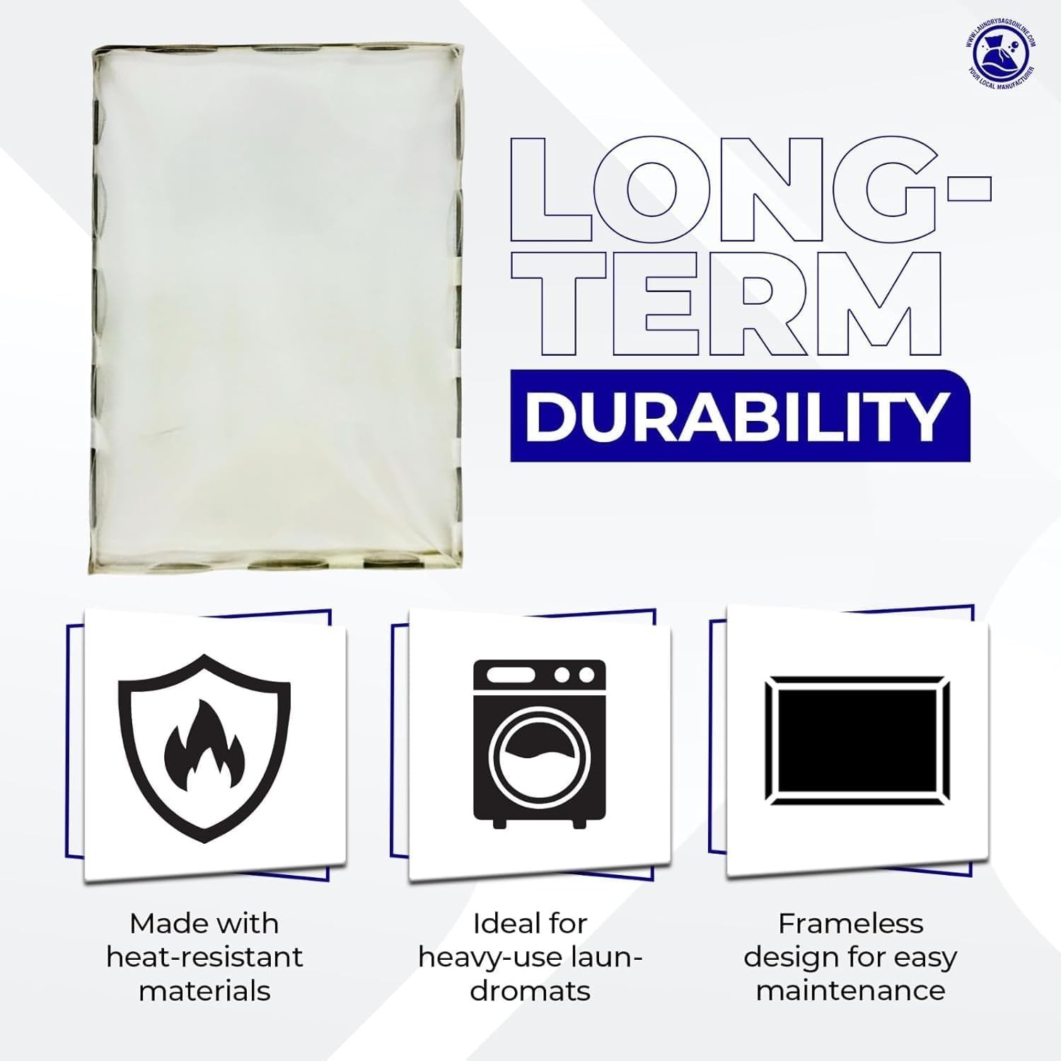 Wascomat Lint Screen Replacement for Commercial Dryers – Frameless Mesh Filter gallery