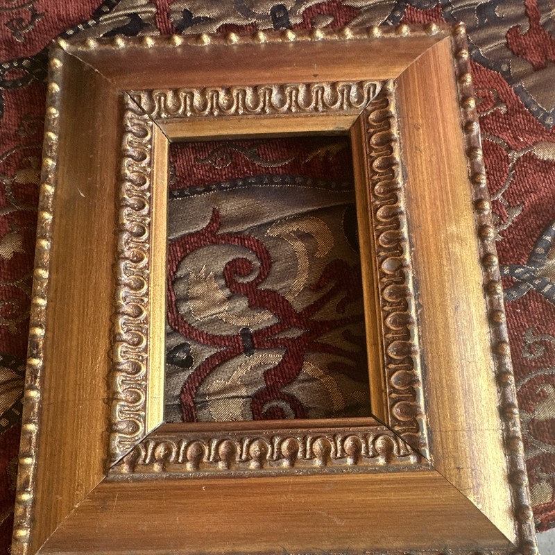 Ornate Gold Wood Rectangular Photo Frame, Holds 1 Photo, Less Than 6 in gallery