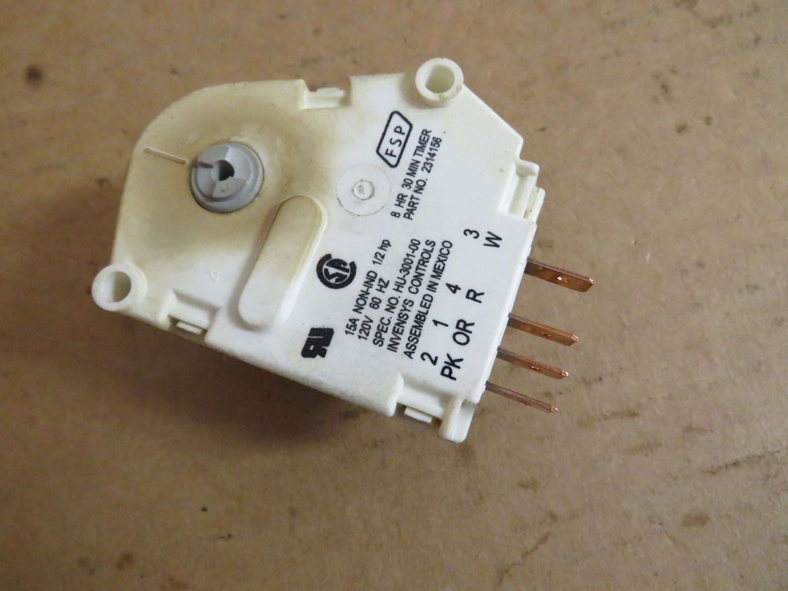 Roper Refrigerator Defrost Timer Part # 2188376 W10822278 gallery