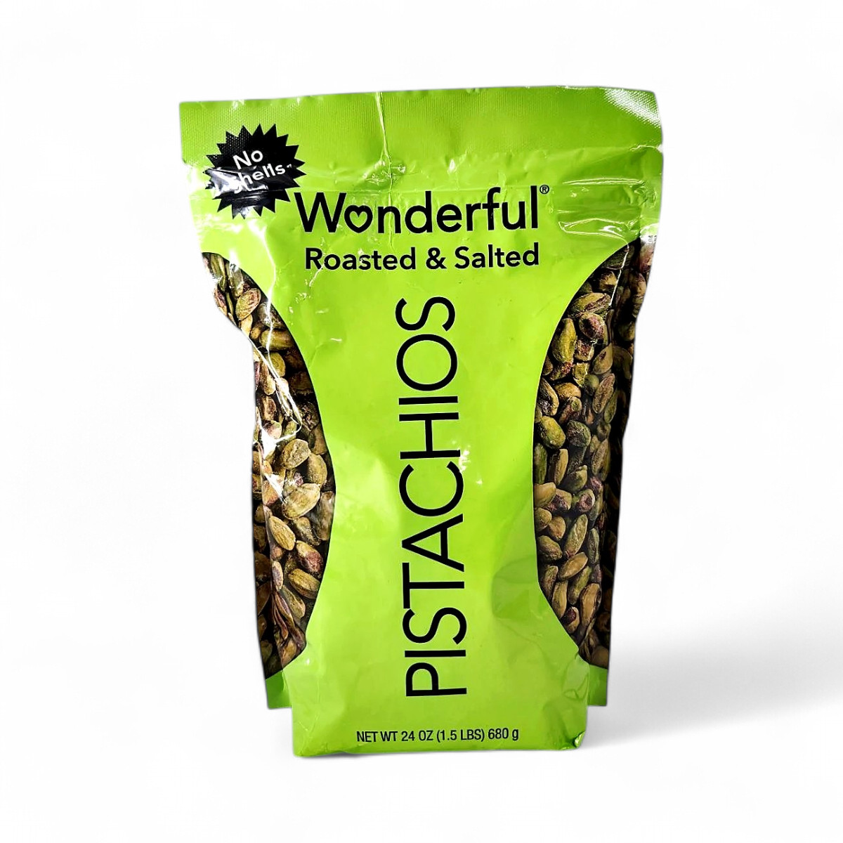 Wonderful No Shell Roasted Salted Pistachios - 24 oz gallery