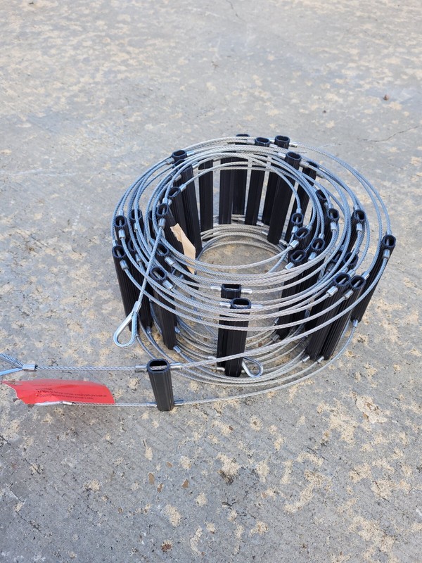 35ft Cable Fire Escape Ladder Emergency 35 foot Portable gallery