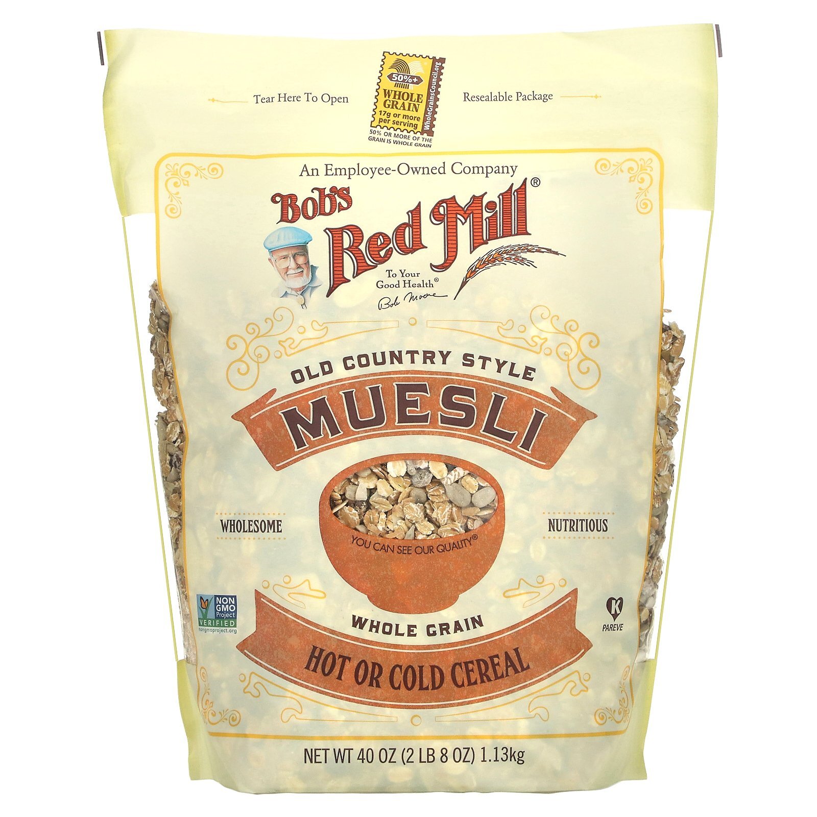 Muesli, Old Country Style, Whole Grain, 40 oz (1.13 kg) gallery