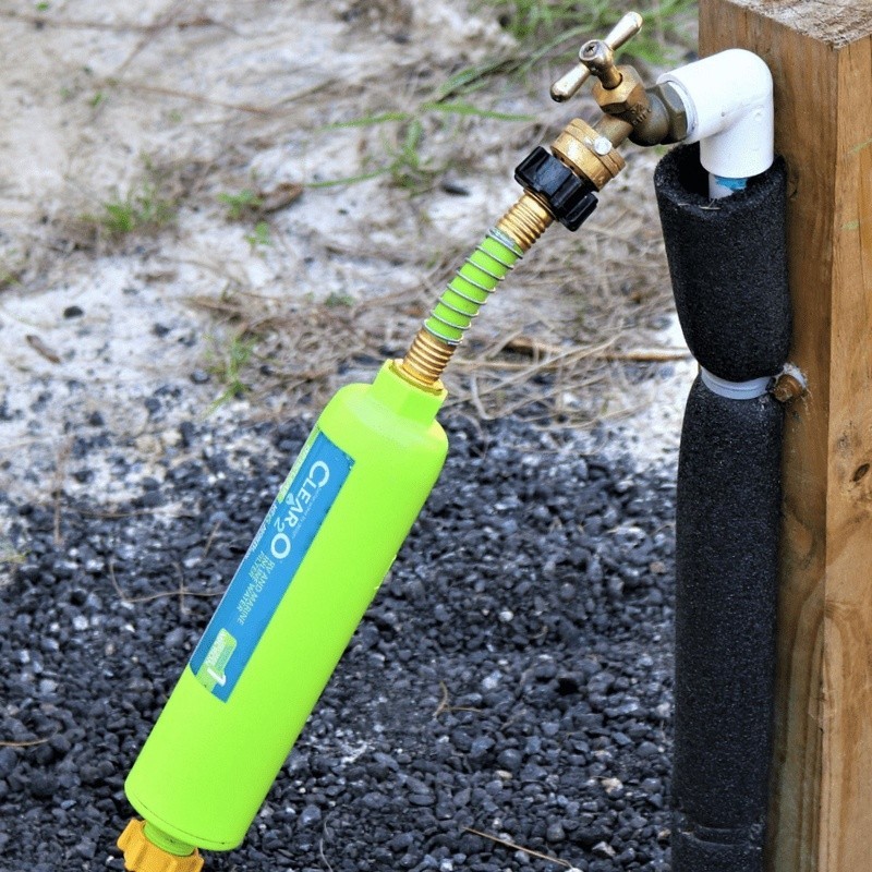 Inline Water Filter 1 Micron Carbon Block RV Marine Reduced Contaminants Odor gallery