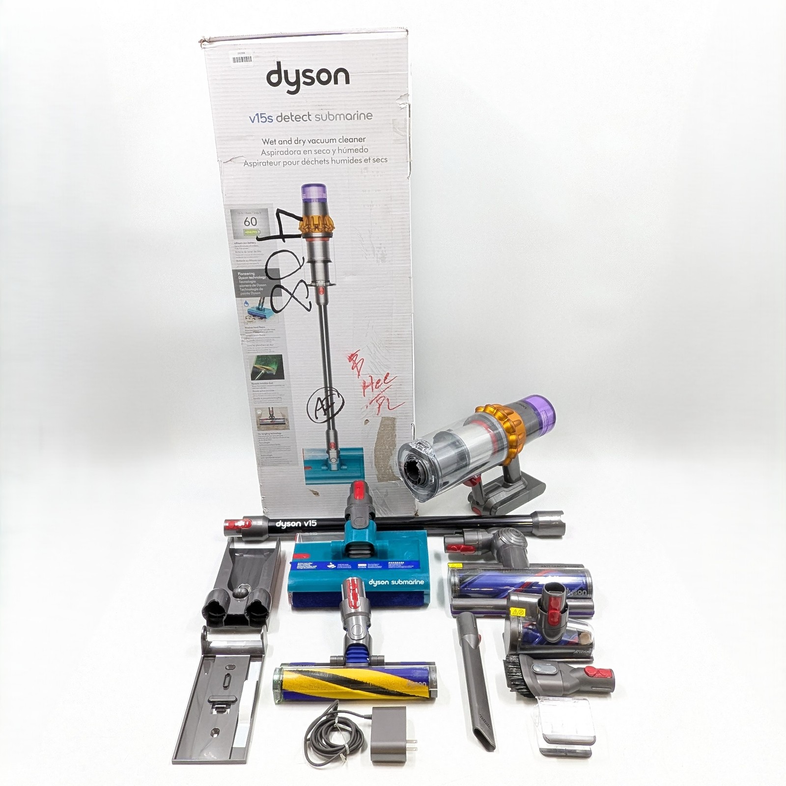 Dyson V15s Detect Submarine Wet & Dry Stick Battery Vacuum Cleaner (473814-01) gallery