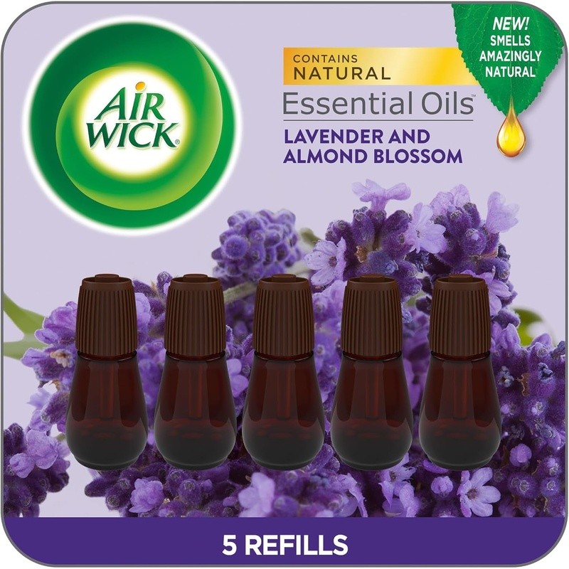 Essential Mist Refill Lavender Almond Blossom Natural Oils Up to 45 Days New gallery
