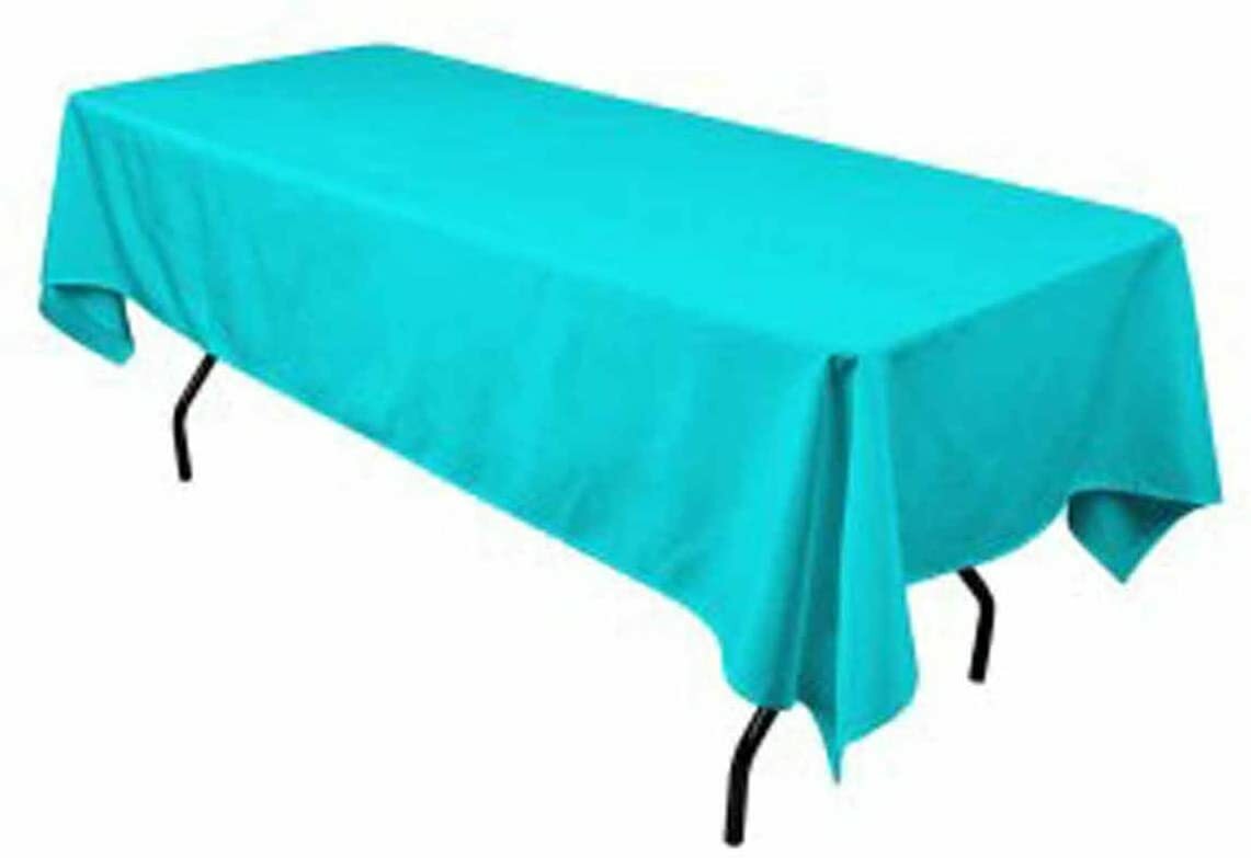 Polyester Rectangular Tablecloth 60"x108" by Valentina textile inc. gallery