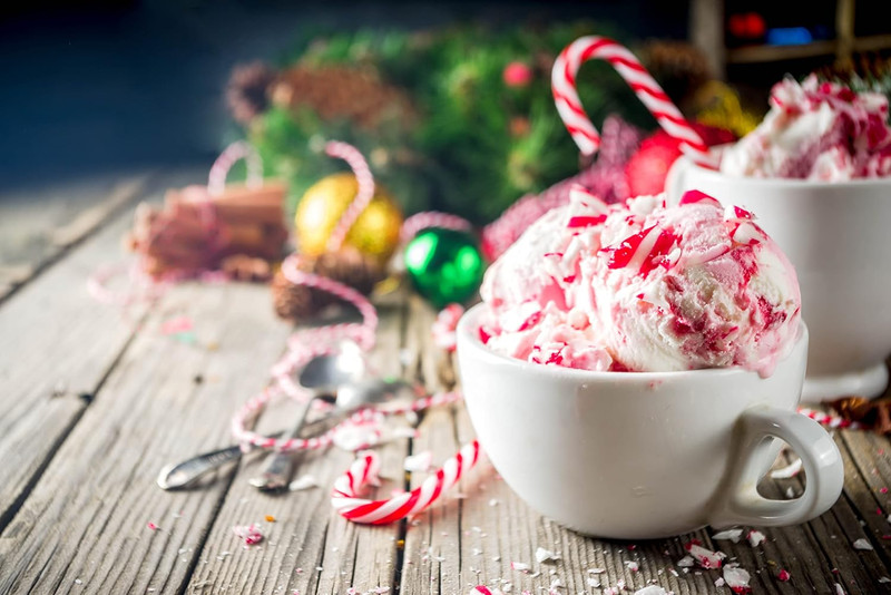 Crushed Peppermint Candy Bits 1 lb Jar by Sarah’s Candy Factory gallery