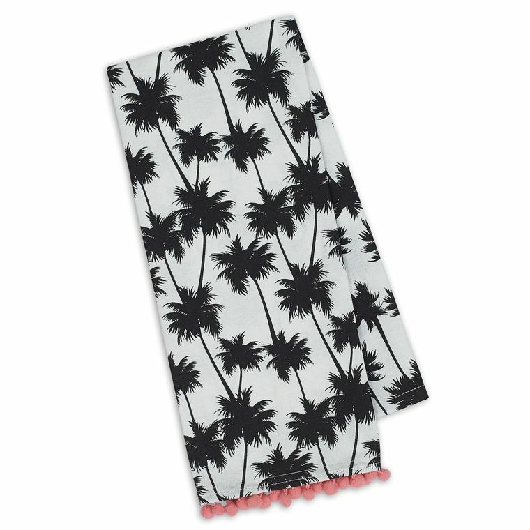 DII Design Imports Palm Printed Embellished ~ 18x28 in ~ NWT gallery