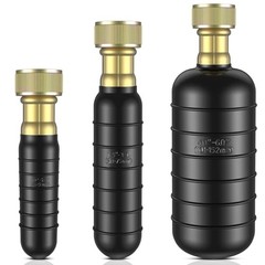 3-Pack Drain Bladder Kit, Water-Powered Rubber Drain Cleaning Bladder, Fits 1