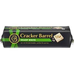 2 pack Cracker Barrel Sharp White Cheddar Cheese, 2×8 oz Block (1 pound)