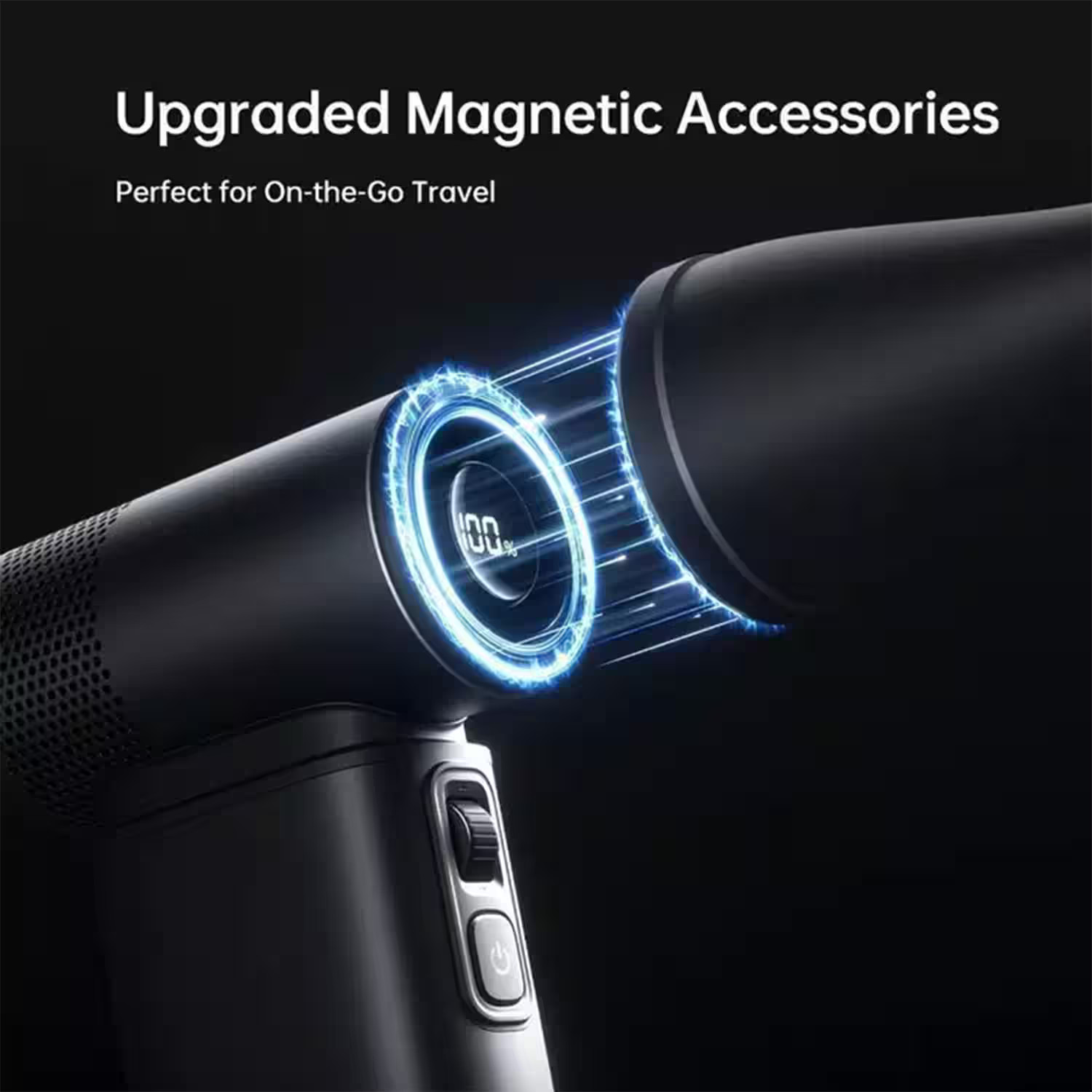 Jisulife - Handheld Fan Ultra2 With Case - Dark Gray gallery