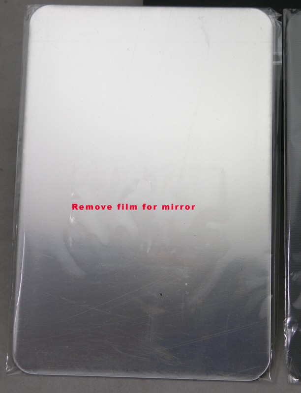 2 Pack Rectangular Magnetic Locker Mirror, Personal Makeup Mirror, 4 x 6 In gallery