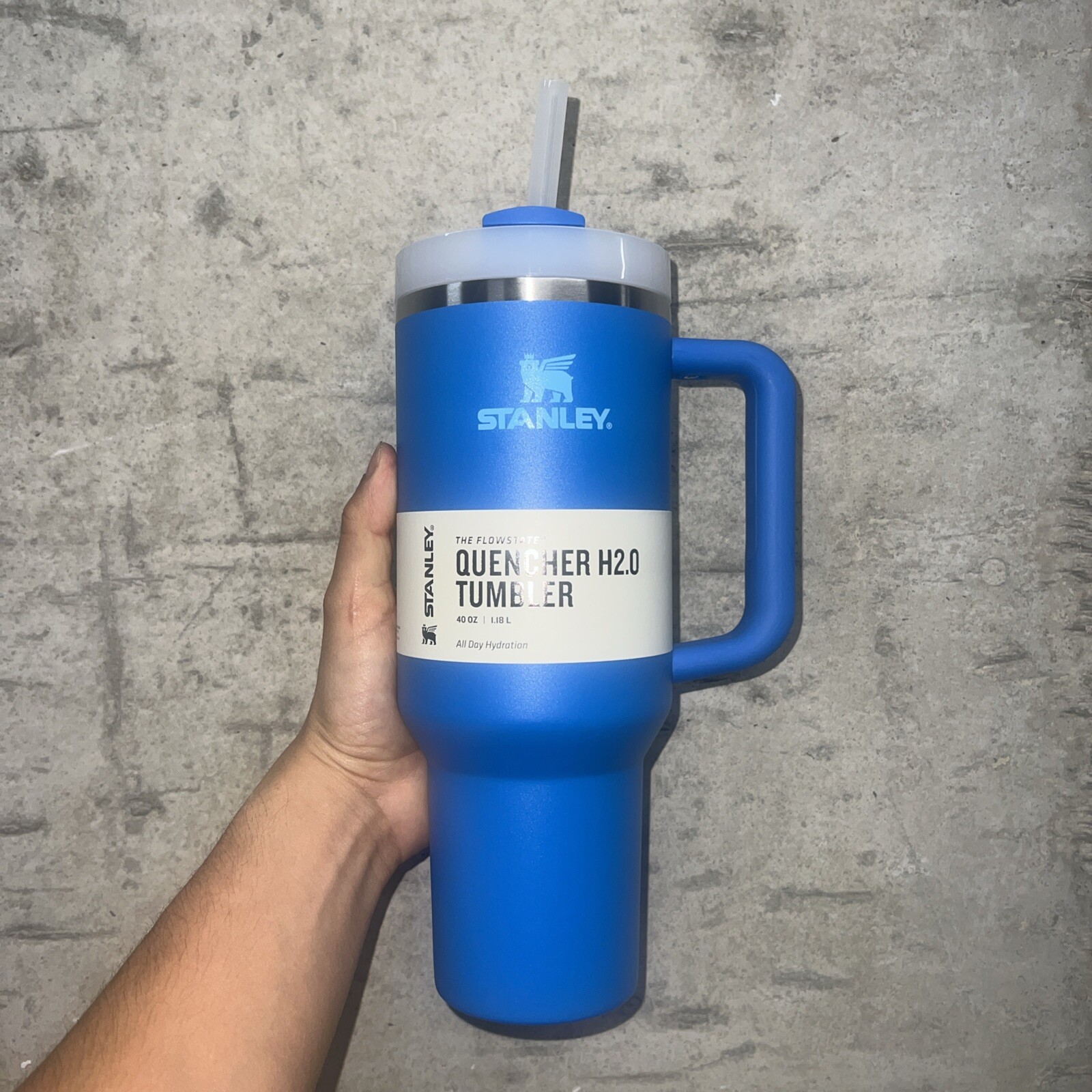 Stanley The Quencher H2.0 40 oz FlowState Tumbler - Azure Brand New Blue gallery