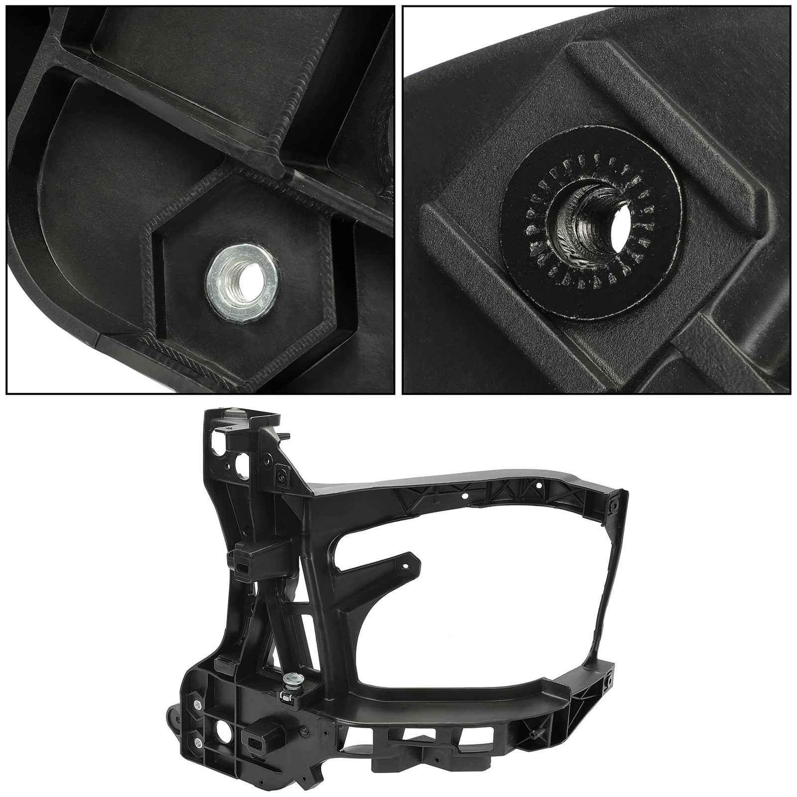 Headlamp Mounting Bracket Left Plastic HeavyDuty for Dodge Ram Truck gallery