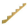 ProWood Ground Contact Stair Stringer 6-Step Pressure Treated Stainable Wood gallery