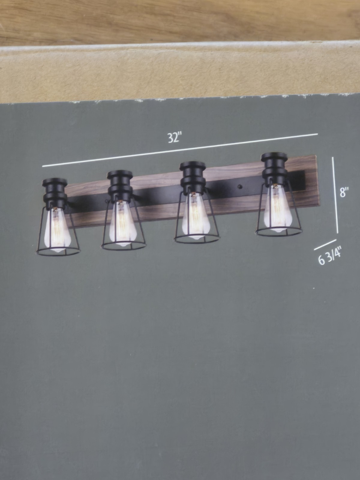 NEW! Canarmna Lighting 4 Light Farmcore NIB See Details gallery